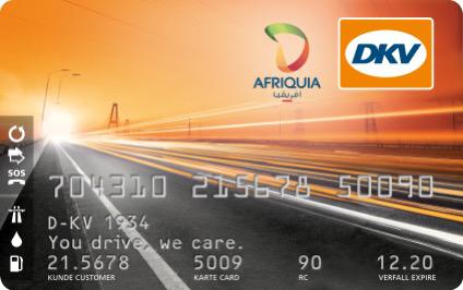 Carte AFRIQUIA / DKV